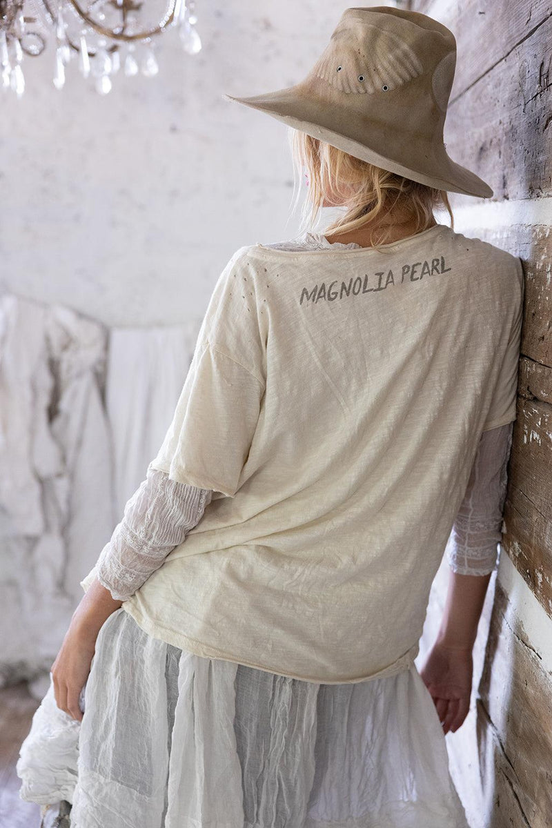 Magnolia Pearl Faithful Heart Tee 947 - Moonlight