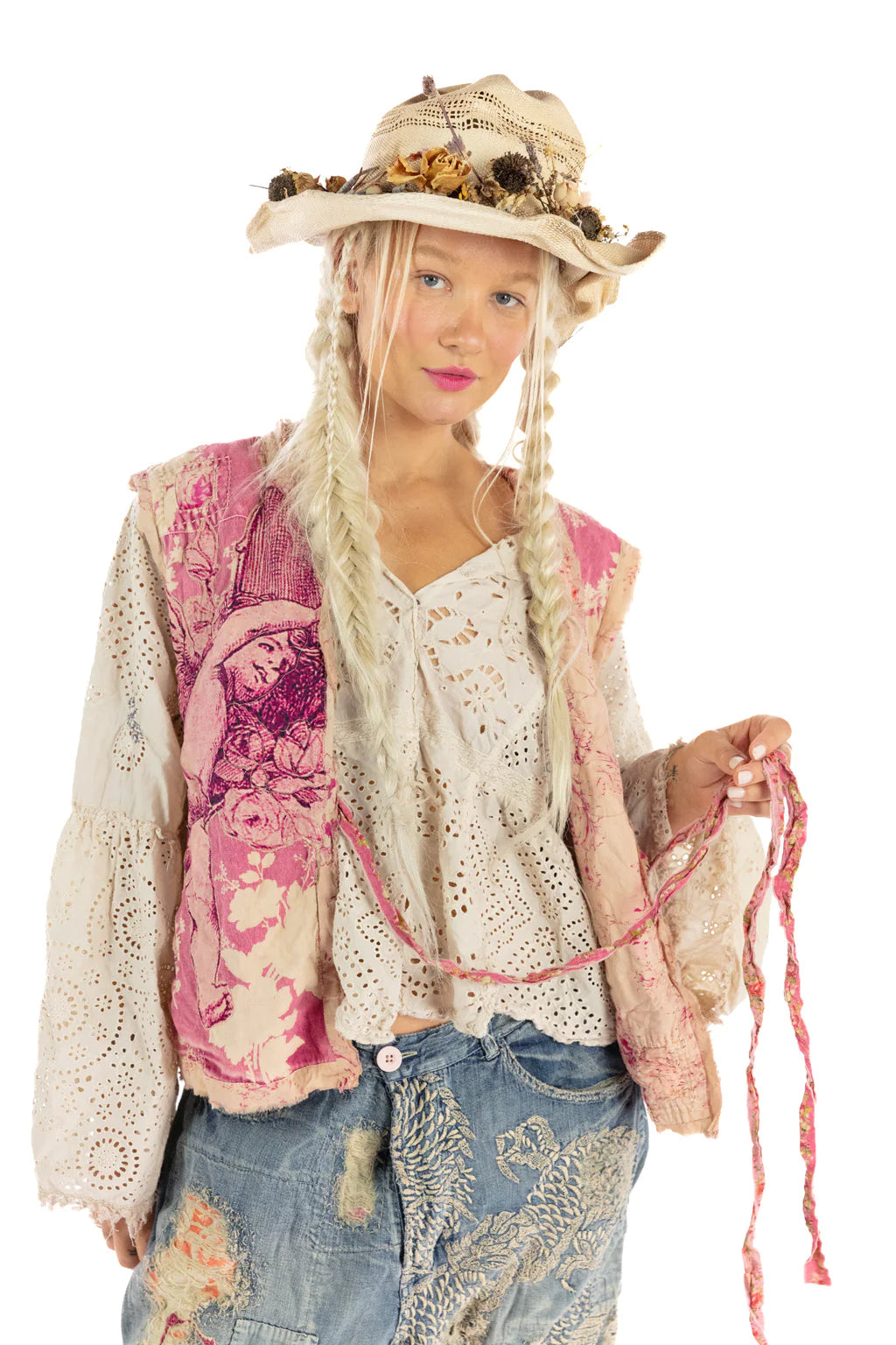 Magnolia Pearl Nikha Cherub Vest 060 - Valleygirl