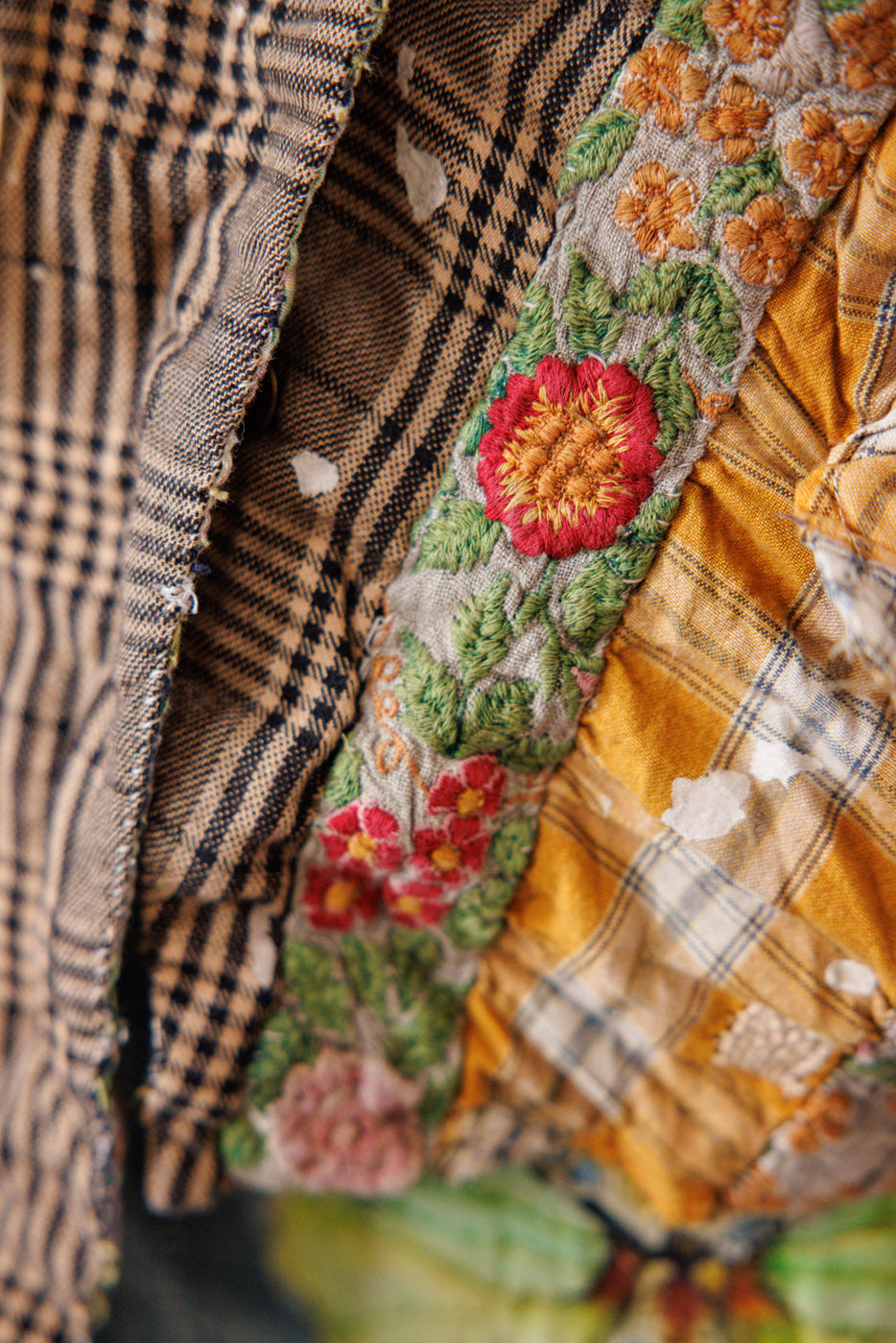 Magnolia Pearl Patchwork Andriy Vest 084 - Madras Yellow