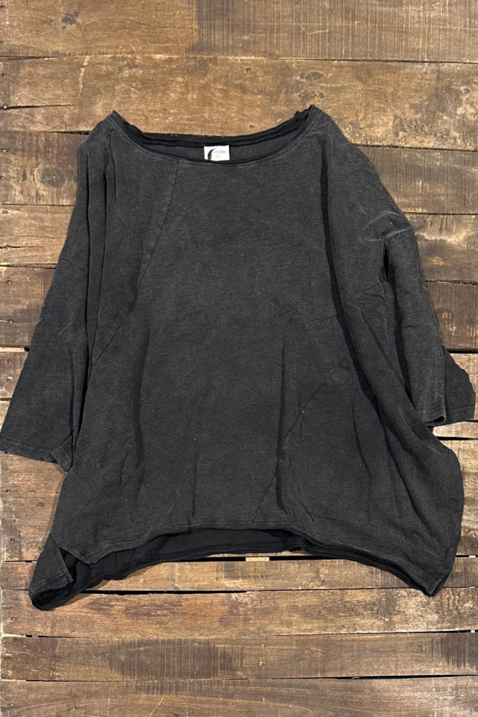 Jaded Gypsy Be Free Top - Vintage Black - O/S by Taos & Tribe