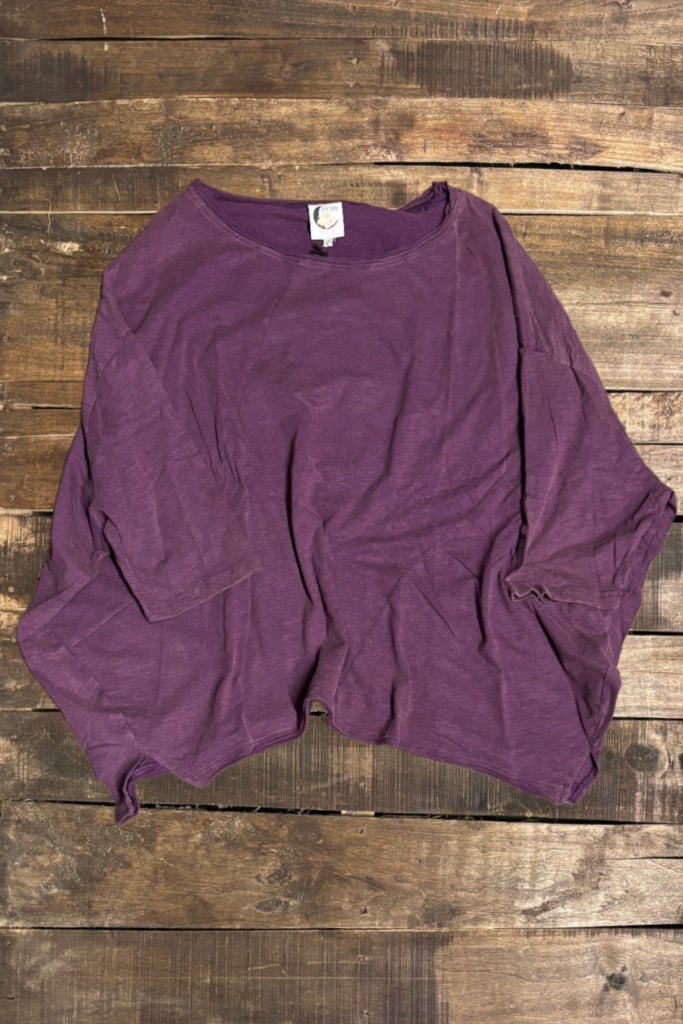 Jaded Gypsy Be Free Top - Vintage Eggplant O/S