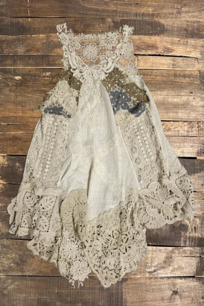 Jaded Gypsy - Whispers Of Lace Tank by Taos & Tribe
