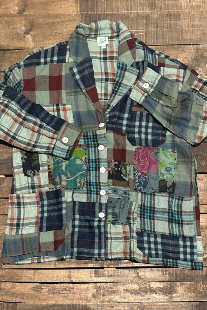 Jaded Gypsy Easy Weekend Flannel O/S