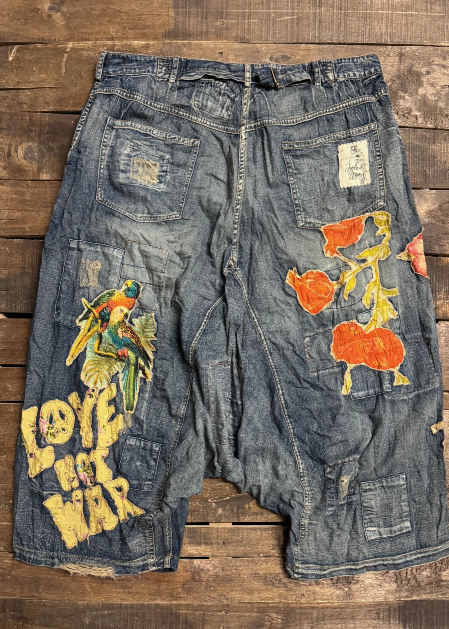 House of Jaded Gypsy Drifted Trail Harem Pants - Peaceful Days
