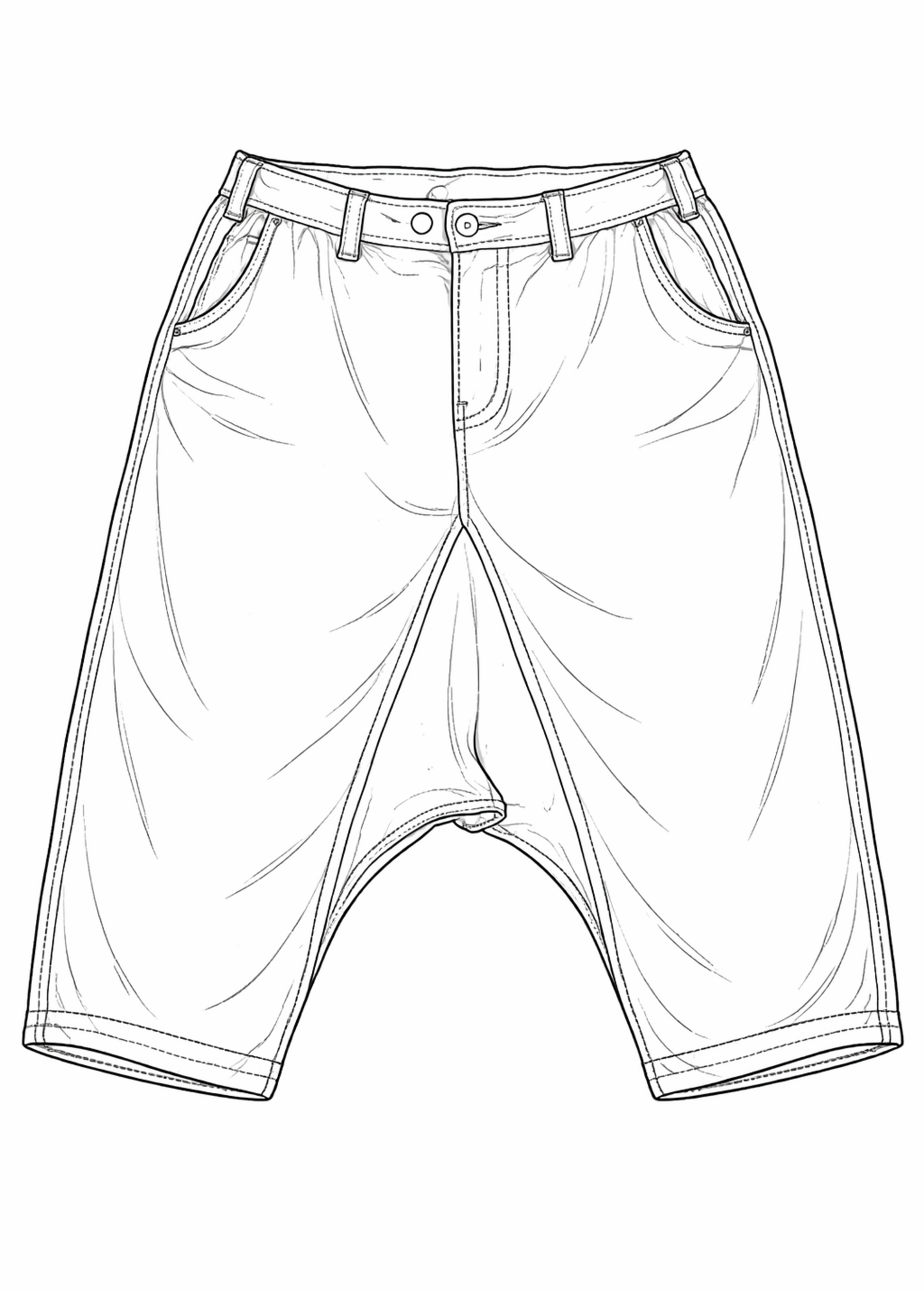 House of Jaded Gypsy Drifted Trail Harem Pants - Peaceful Days