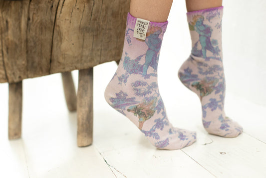 MP Woven Maysie Socks 077 Allium