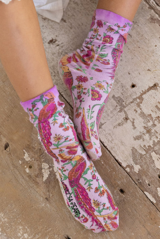 Block Print MP Socks 094 - Wonderful