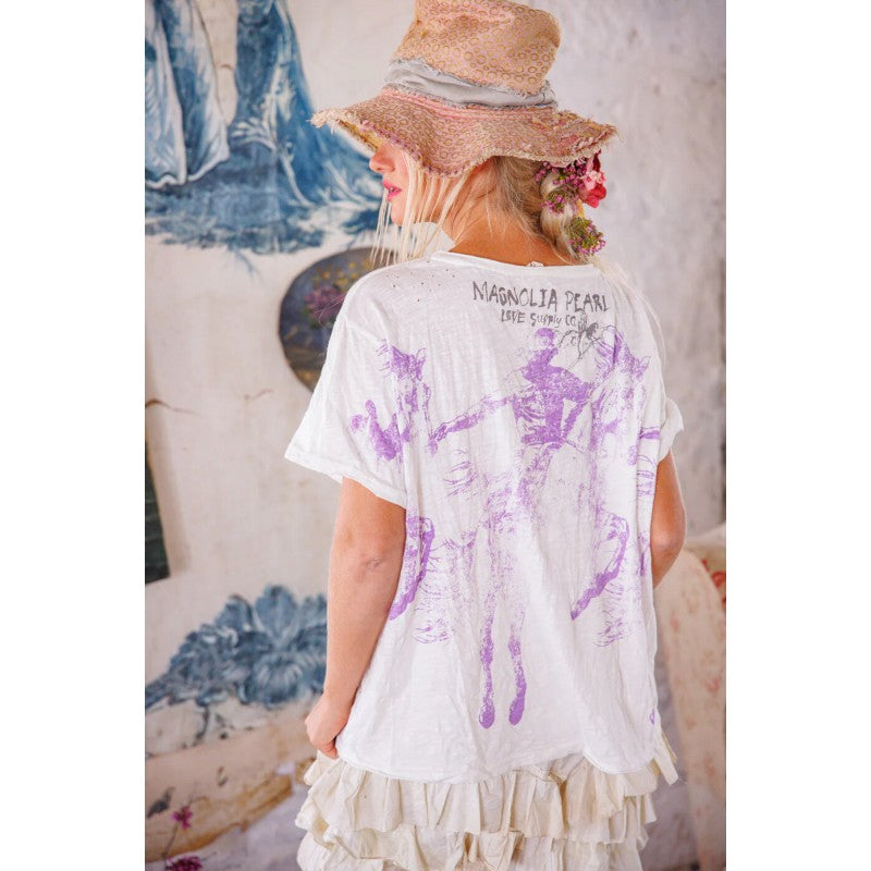 Magnolia Pearl Texas Cowboy Tee 2387 - Carousel