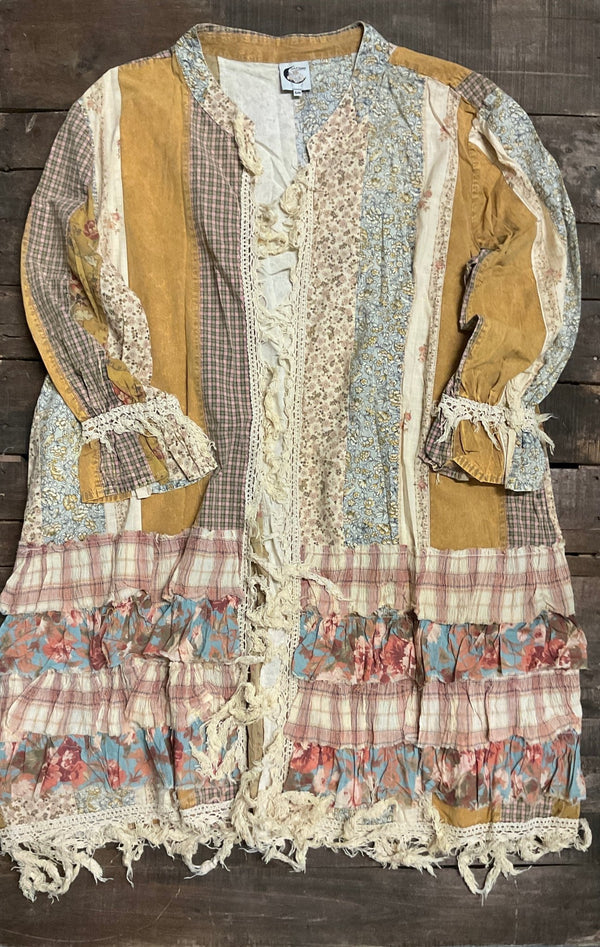 Jaded Gypsy Washed Away Duster - Golden