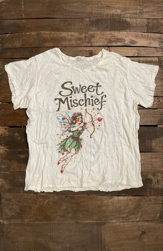 House of Jaded Gypsy Worn and Weathered Tee – Sweet Mischief